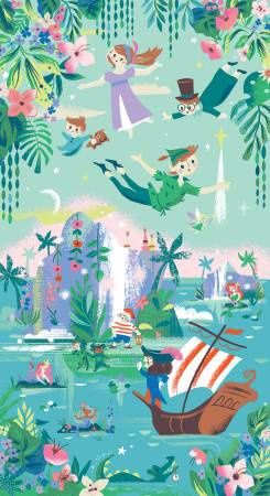 Forever Neverland 24in x 43in Panel