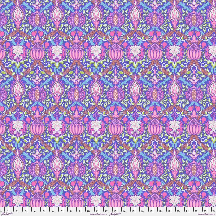 Granada - Purple  || Kaffe x Morris &amp; Co.