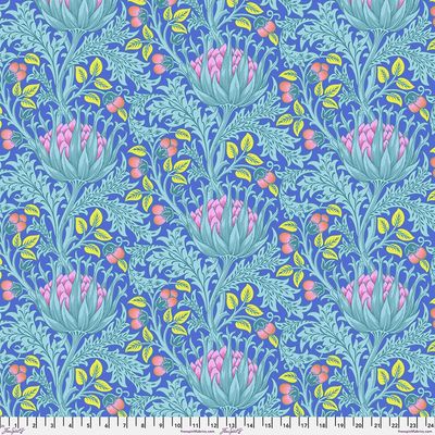 Artichoke - Blue || Kaffe x Morris &amp; Co.