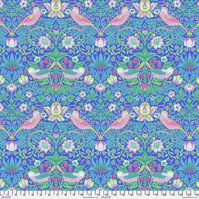 Strawberry Thief - Blue || Kaffe x Morris &amp; Co.