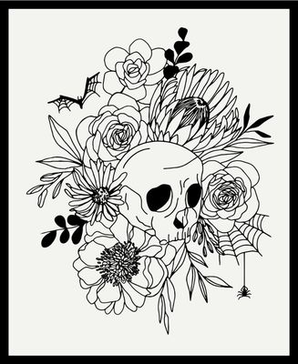 Noir Panel Ghost 11548 21 Moda #1 | Halloween