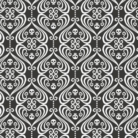 Ornaments Black/White Organic Cotton Halloween | Halloween