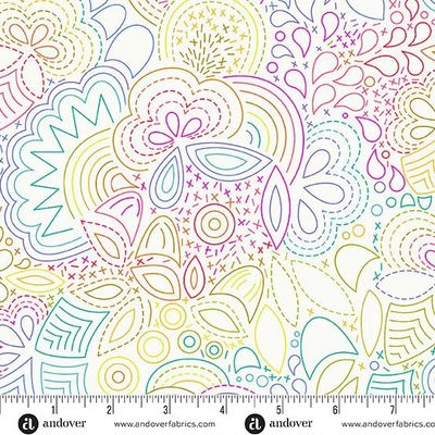 Rainbow Stitched - Day | Color Wheel