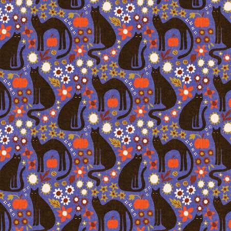 Morticia Blue Organic Cotton Halloween