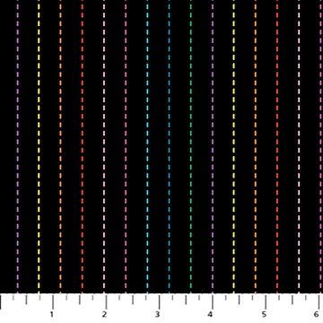 Stripe Black Multi