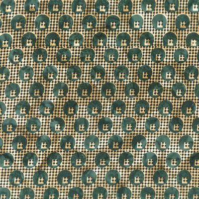 Dot Plaid - Forest Green