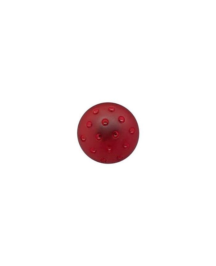 burgundy 14mm plexiglass buttton round frozen look with shank 653632870079