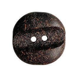 coconut button square-shaped with 2 holes - Size: 23mm - Color: braun - Art.No.:... 652453709421
