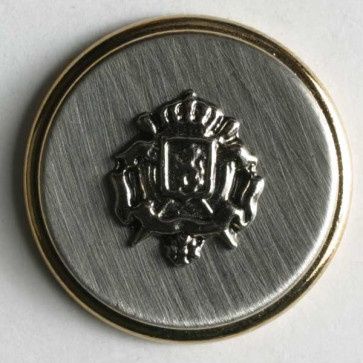 fashion button - Size: 15mm - Color: gold-plated 652453702224