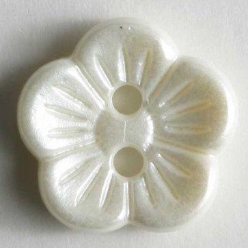 fashion button - Size: 11mm - Color: white 653632301238