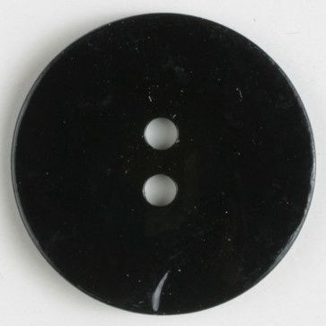 natural pearl button - Size: 18mm - Color: black 652453009019