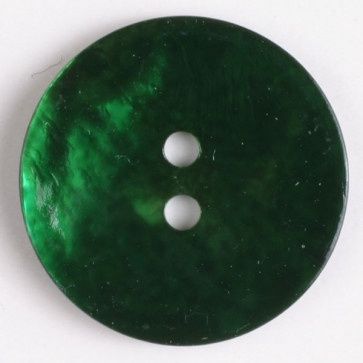 natural pearl button - Size: 18mm - Color: green 652453009644