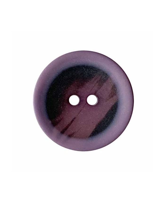 polyester button round shape transparent with graffiti pattern and 2 holes - Size: 18mm - Color: purple - Art.No.: 317001 652453170016