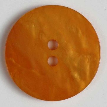 fashion button - Size: 18mm - Color: orange 653632808355