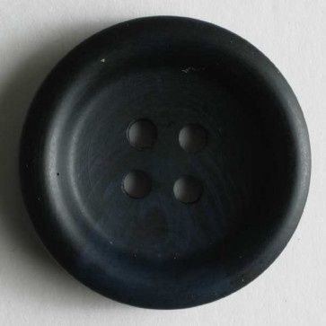 fashion button - Size: 20mm - Color: navy blue 653632312647