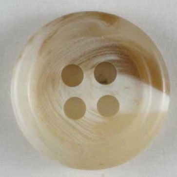 fashion button - Size: 9mm - Color: beige 653631704108