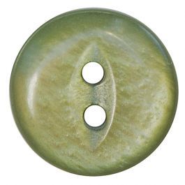polyester button round shape with shiny surface and 2 holes - Size: 13mm - Color... 653632478084