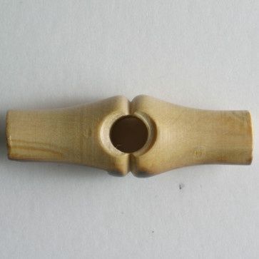 wood button - Size: 25mm - Color: brown 652453407433