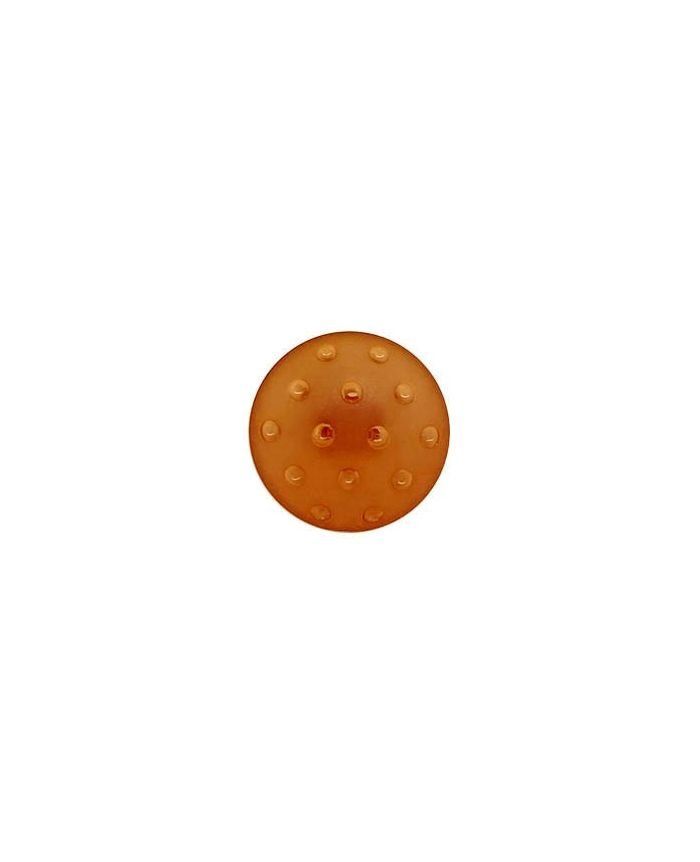brown 14mm plexiglass buttton round frozen look with shank 653632870000