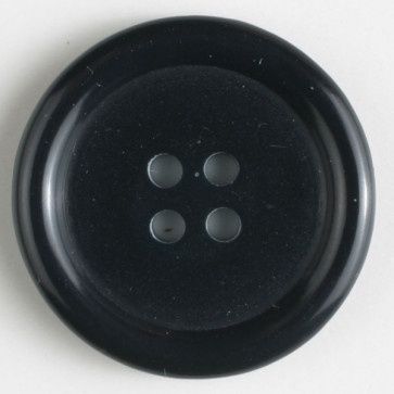 fashion button - Size: 15mm - Color: navy blue 653632014367
