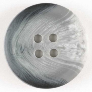 fashion button - Size: 15mm - Color: grey 653632313668
