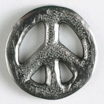 full metal button - Size: 23mm - Color: antique silver 652453303117