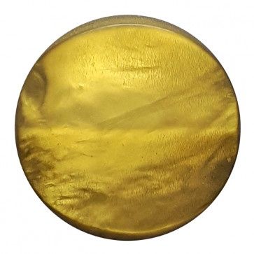 polyesterbutton with shank pearlimitation mat - Size: 25mm - Color: green 652453738032