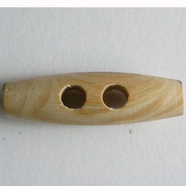 wood button - Size: 32mm - Color: brown 652453306095