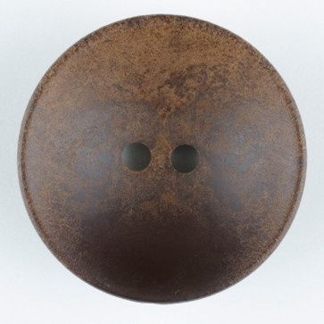 wood button round 2 holes - Size: 23mm - Color: brown 652453109061