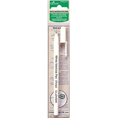 White Marking Pen 517 Clover#3
