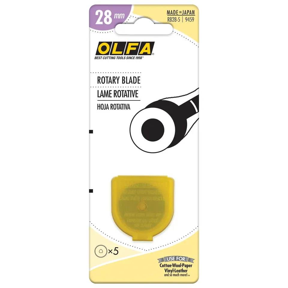 Rotary Blades 28mm, 5 ct