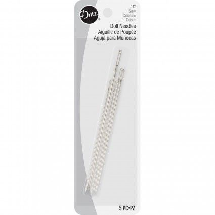 Doll Needles, Assorted Sizes, 5 ct