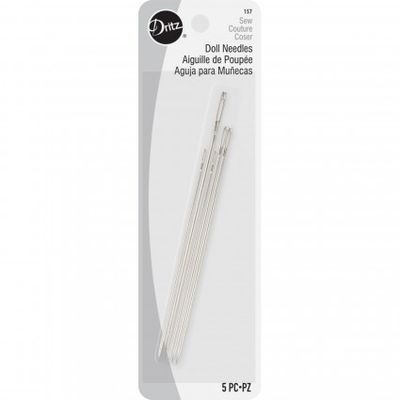 Doll Needles, Assorted Sizes, 5 ct