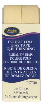 Double Fold Quilt Binding Sunlight