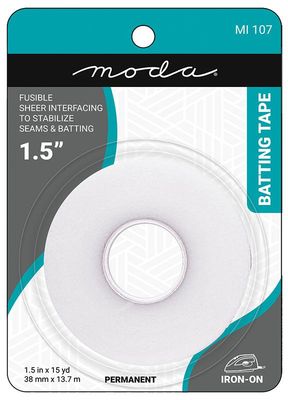 Fusible Seam Batting Tape 1.5"