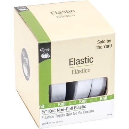 Knit Non-Roll Elastic 072879094220