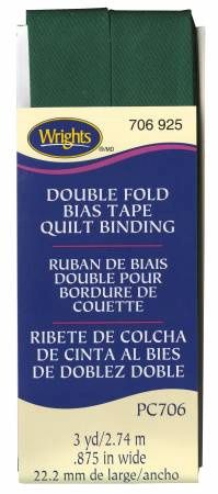 Quilt Binding 3yd Hunter