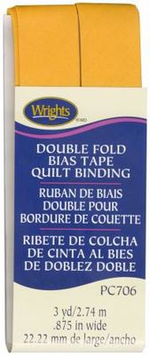 Double Fold Quilt Binding Marigold