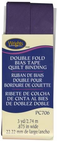 Double Fold Quilt Binding Plum