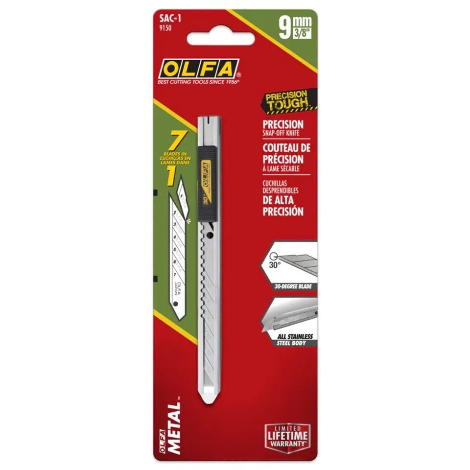 Stainless Steel Graphics Knife, 9mm