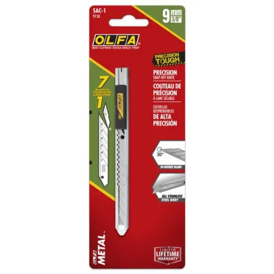 Stainless Steel Graphics Knife, 9mm
