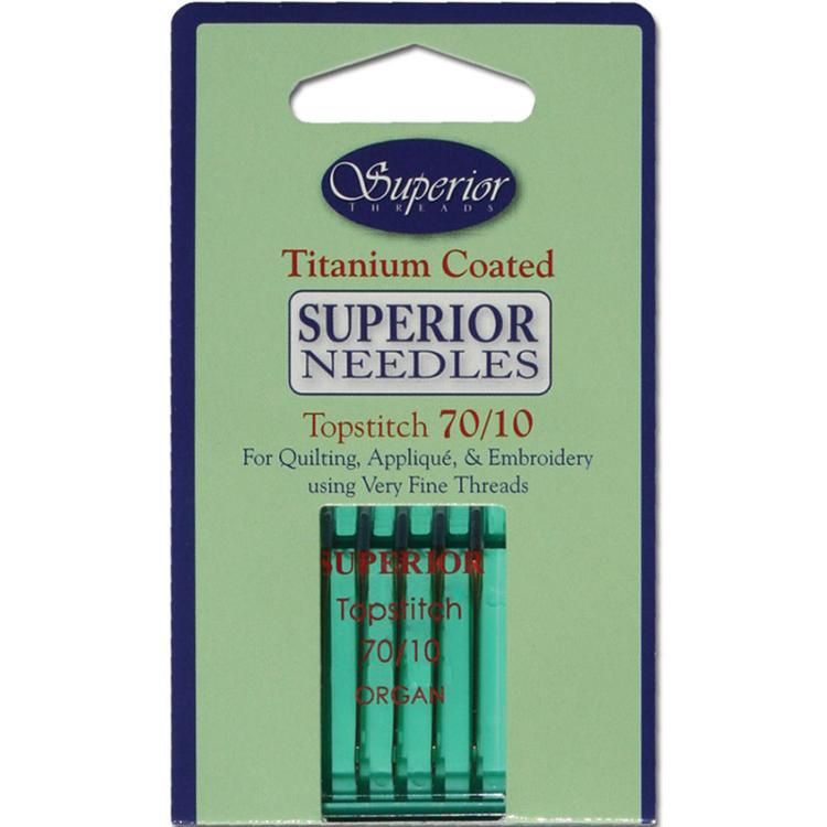 Titanium Needle 70/10 5ct 132 7010 Superior#1