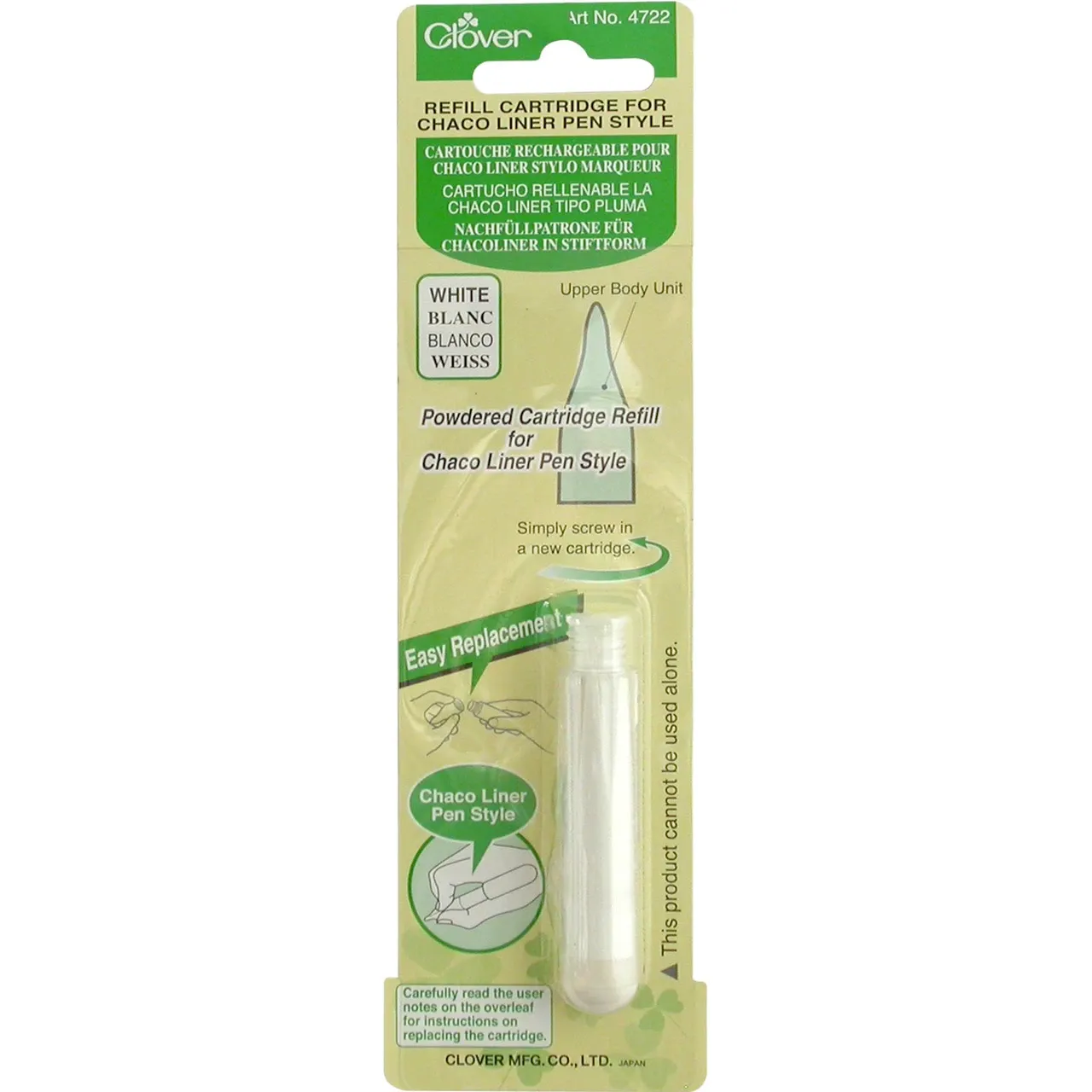 Chaco Liner Pen Style Refill, White