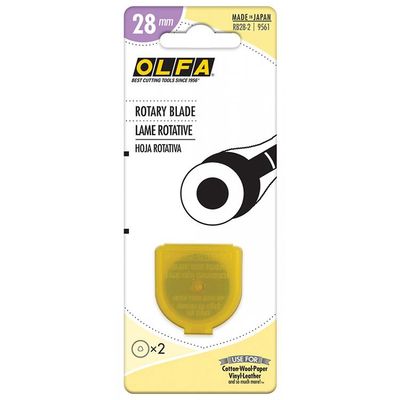 RB28-2 28MM Rotary Blade 2ct 9561 Olfa#1
