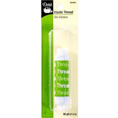 Elastic Thread 30yd White