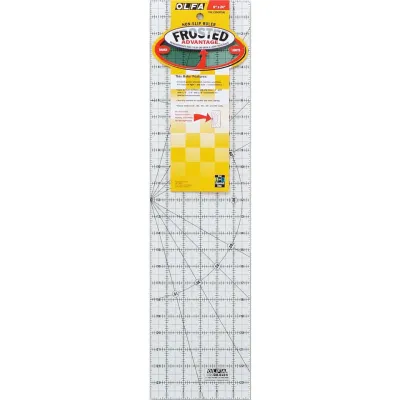 Frosted Ruler 6"x24"