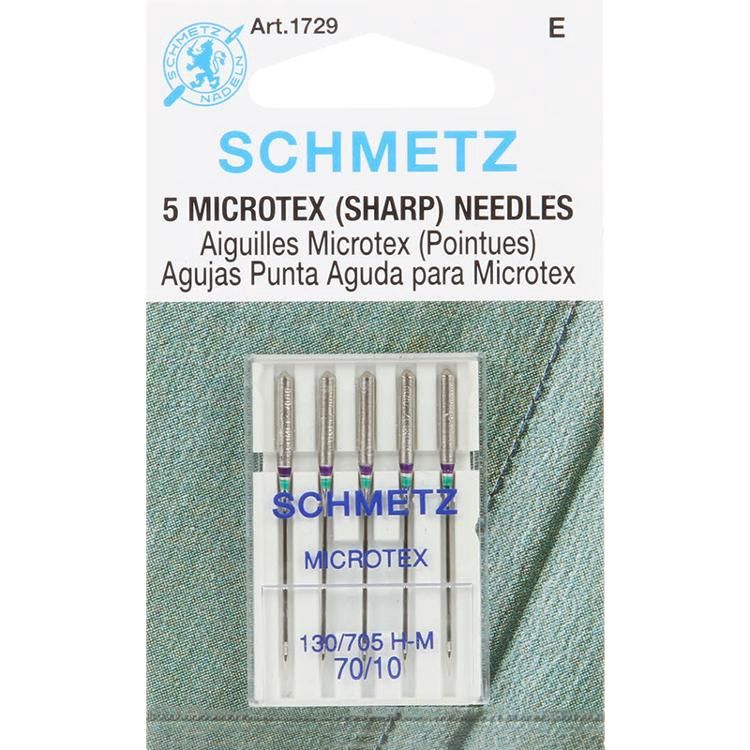 Microtex Machine Needle 10/70 1729 Schmetz#10