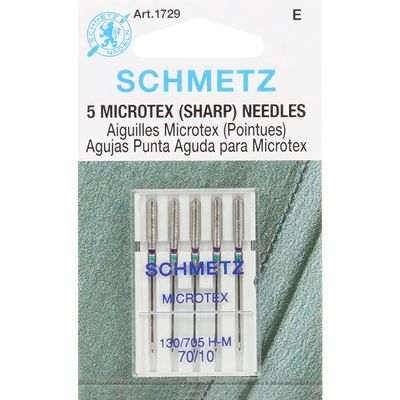 Microtex Machine Needle 10/70 1729 Schmetz#10