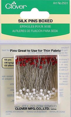 Silk Pins With Glass Heads 2501 Clover#6