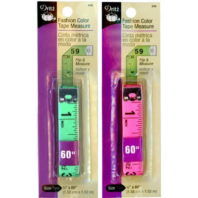 Fashion Color Tape Measure, 5/8" x 60"